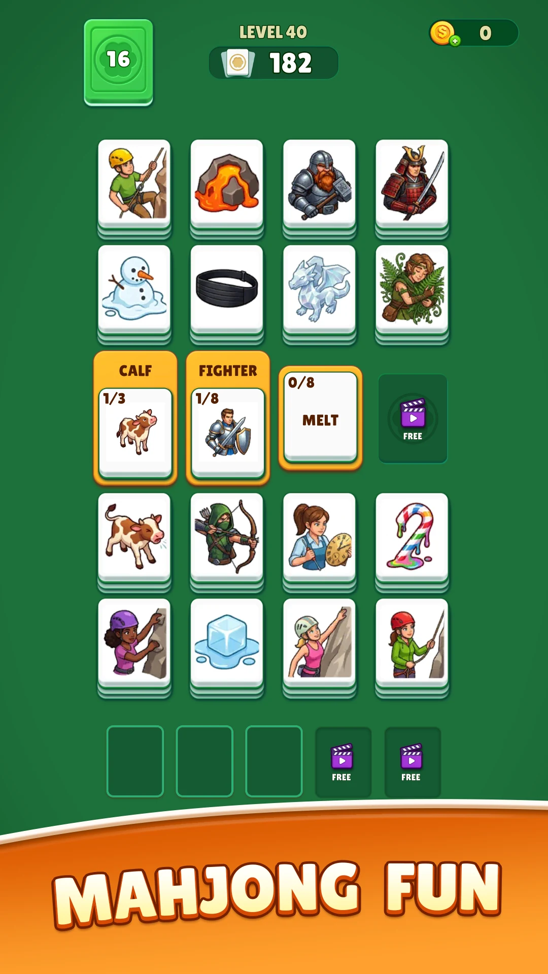 Solitaire Sort Word Puzzle screenshot