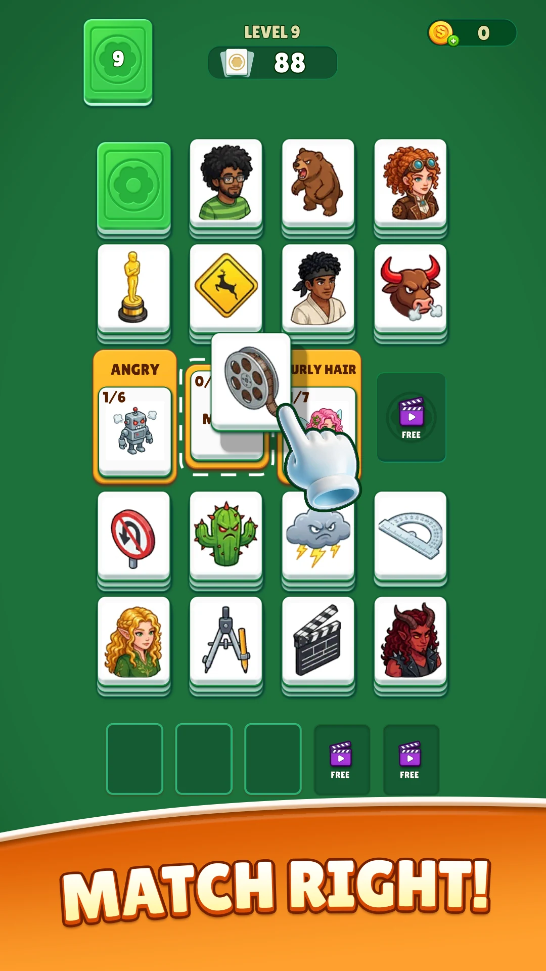 Solitaire Sort Word Puzzle screenshot